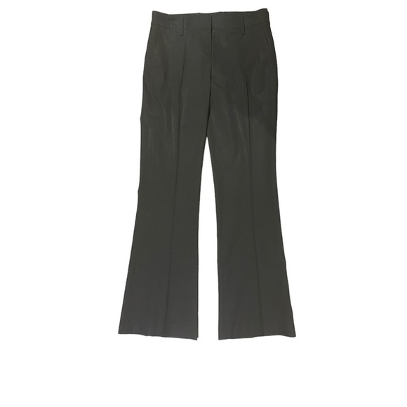 Hugo Boss Black Trousers Belt Loops Flare Leg Size 4 - Picture 2 of 13